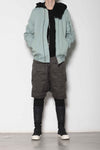 Drkshdw by Rick Owens(梭织卫衣-山地带帽衫) DU17S5286 F 09 BLACK UNI